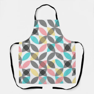 Tablier Motif géométrique moderne, amusant, ludique