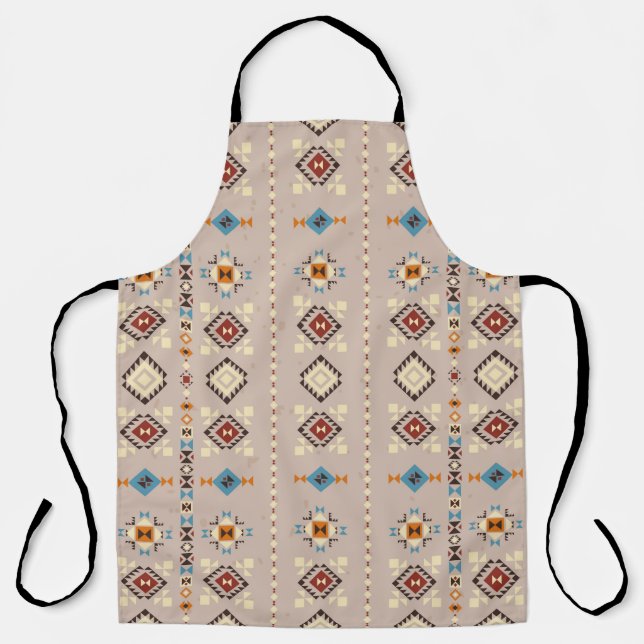 Tablier Motif homogène ethnique (Recto)