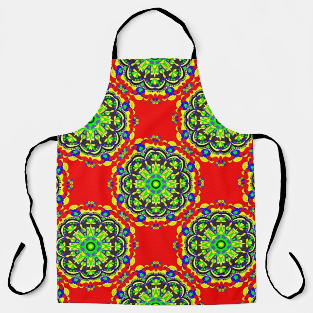 Tablier motif illustrati vintage (Recto)