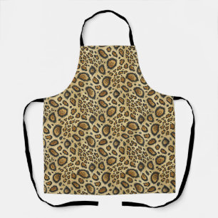 Tablier Motif imprimé léopard – Conception de peau d'anima