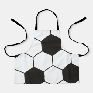 Tablier Motif inspiré d'un ballon de football, impression 