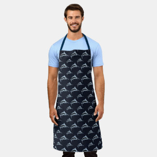 Tablier Motif Marlin