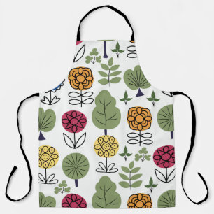 Tablier Motif mignon, nature en été, abstrait