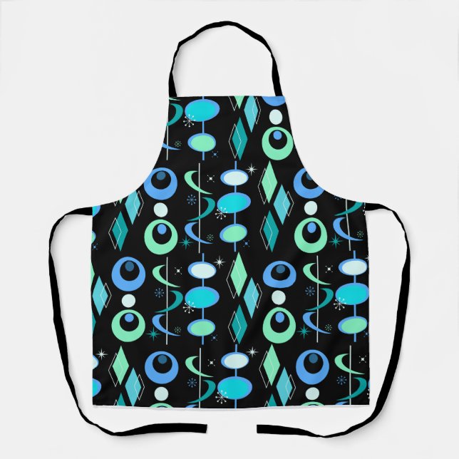 Tablier Motif moderne du milieu du siècle (Recto)