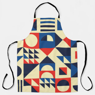 Tablier Motif moderne géométrique du milieu du siècle - 60