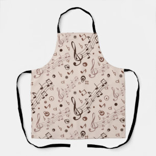 Tablier Motif musical