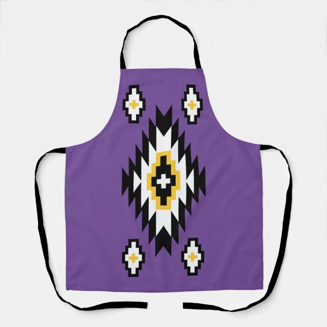 Tablier Motif Navajo (Recto)