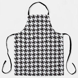 Tablier Motif noir et blanc Houndstooth