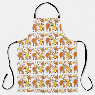 Tablier Motif nostalgique de champignons