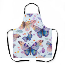 Motif papillon aquarelle