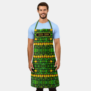 Tablier Motif personnalisé abstrait de légumes amusants Ma