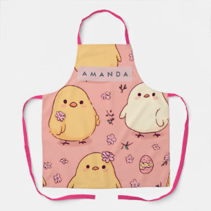 Tablier Motif personnalisé de poussins mignons