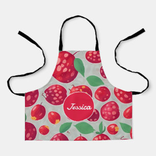 Tablier Motif personnalisé en mosaïque de canneberge