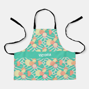 Tablier Motif personnalisé Promenade Pastel