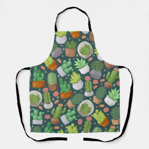 Tablier motif plante