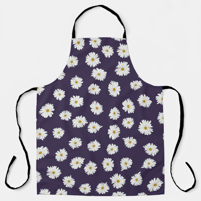 Tablier Motif plante sans couture. Petites fleurs mignonne (Recto)