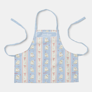Tablier Motif rayure du courrier du hibou Hedwig