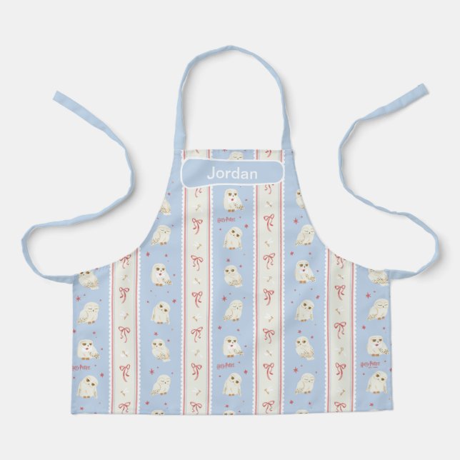 Tablier Motif rayure du courrier du hibou Hedwig (Recto)