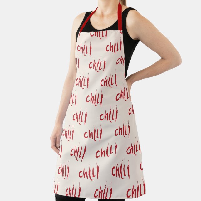 Tablier Motif Red Chili Peppers (Insitu)
