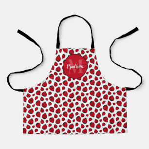 Tablier Motif Red Ladybug personnalisé