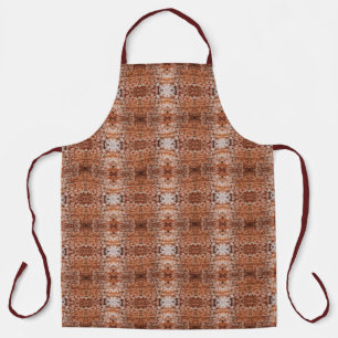 Tablier Motif répétitif en techniques mixtes de coupe tran