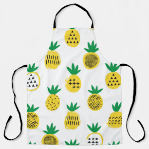 Tablier Motif sans ananas. Design enfant.