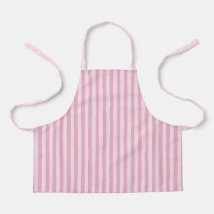 Tablier Motif sans couture à rayures roses