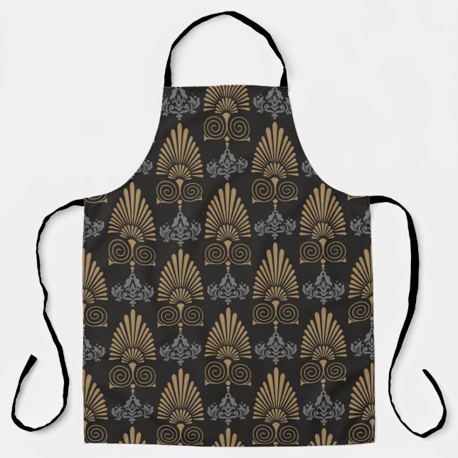 Tablier Motif sans couture Arrière - plan dans le style ar (Recto)