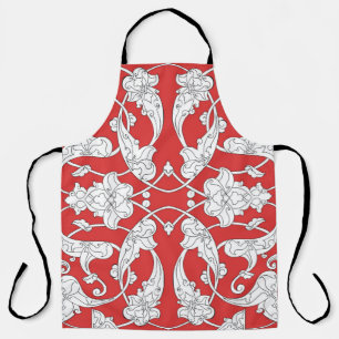 Tablier Motif sans couture avec jeu de style turc traditio