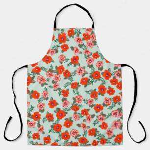 Tablier Motif sans couture dans de petites fleurs sauvages