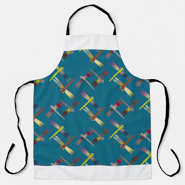 Tablier Motif sans couture de couleur décorative avec glis (Recto)