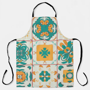 Tablier Motif sans couture de l'abstrait 9 tilesarabe, a