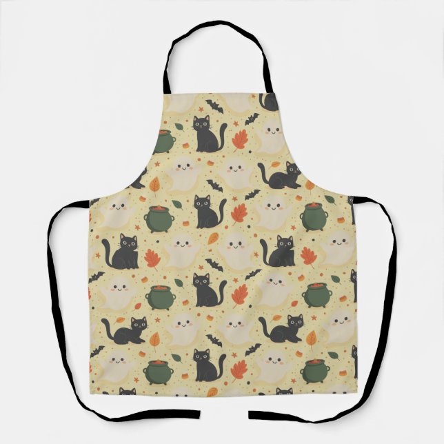 Tablier Motif sans couture effrayant I (Style : 2) (Recto)