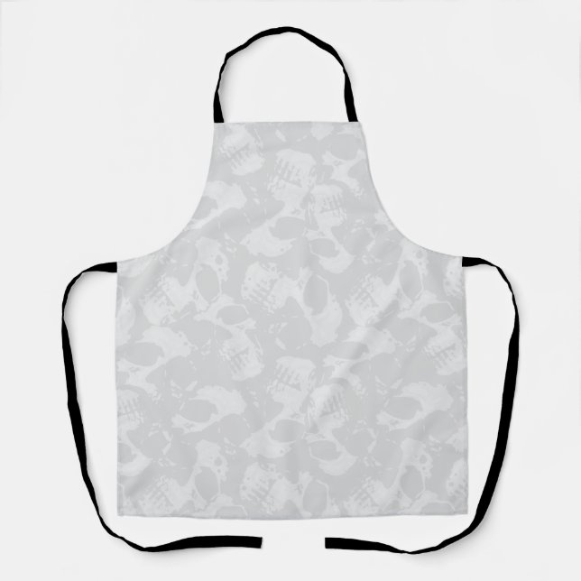Tablier Motif sans couture effrayant M (Style : 2) (Recto)