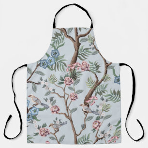 Tablier Motif sans couture en style chinoiserie avec pivoi