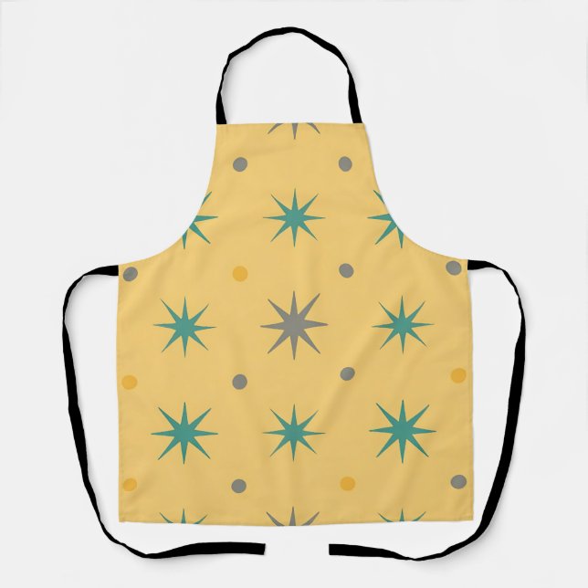 Tablier Motif sans couture étoile éclatée du milieu du siè (Recto)