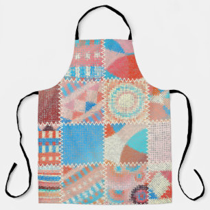 Tablier Motif sans couture. Imitation d'un motif de patchw