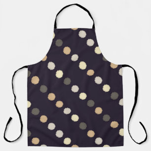 Tablier Motif sans soudure à point Polka. La texture cribl