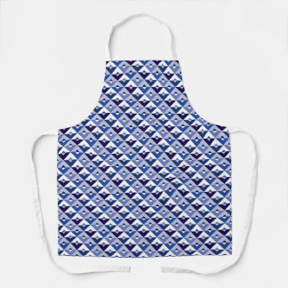 Tablier Motif Triangle Moderne Couleur Personnalisée