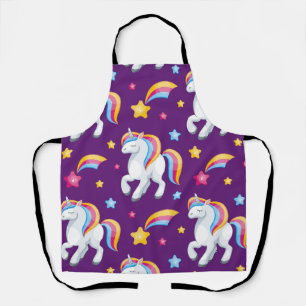 Tablier Motif Unicorn Magique Cheval mignon