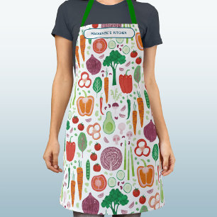 Tablier Motif végétal personnalisé