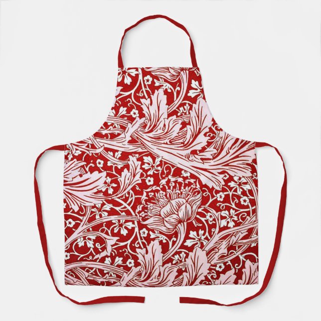 Tablier motif William Morris,  Arcadia, conception populai (Recto)