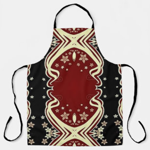 Tablier Motifs de défilement de styles classiques
