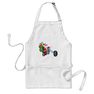 Tablier motocycliste santa claus