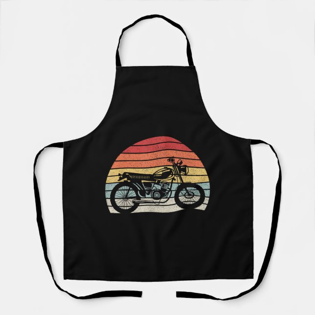 Tablier Motorcycle vintage (Recto)