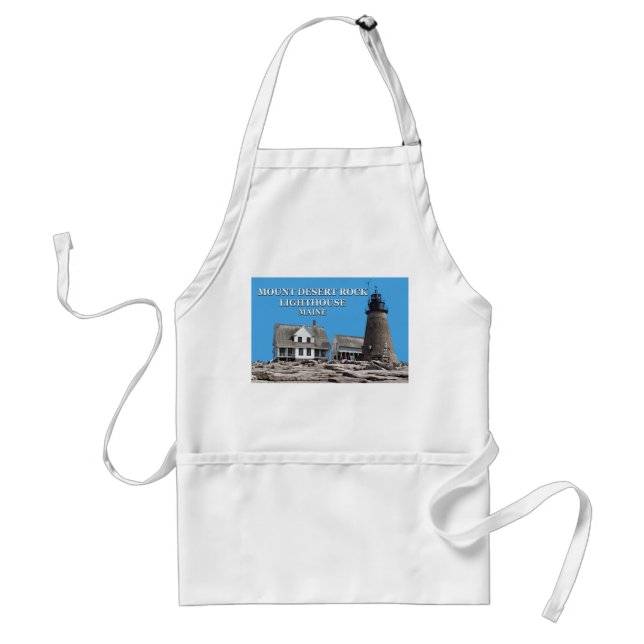 Tablier Mount Desert Rock Lighthouse, Maine (Devant)
