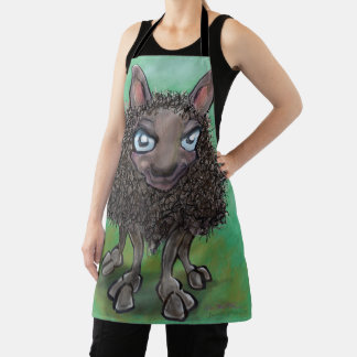 Tablier Mouton noir