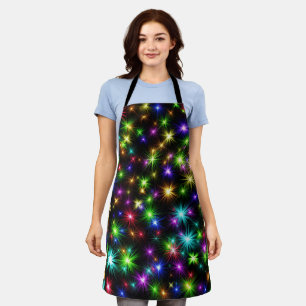 Tablier Multicolor Christmas Star Rays-57191