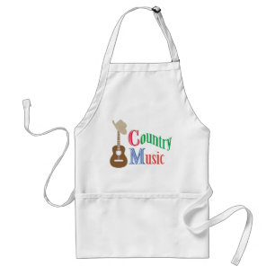 Tablier Musique country