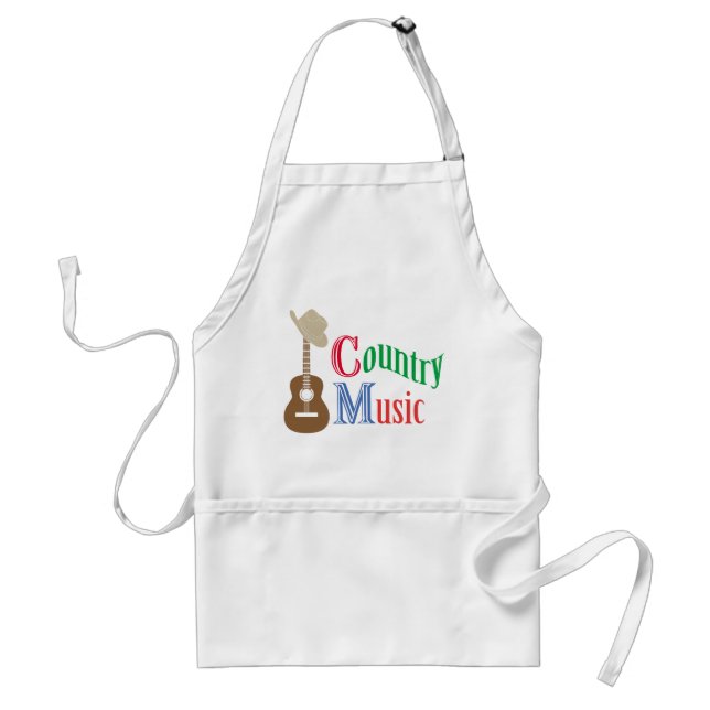 Tablier Musique country (Devant)